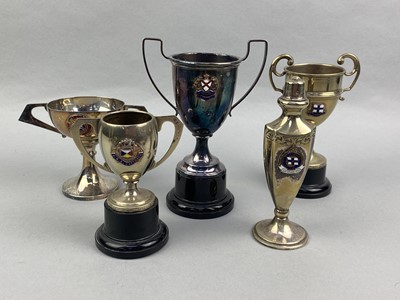 Lot 356 - A LOT OF SILVER PLATED TROPHIES