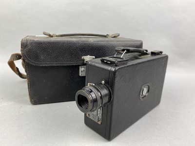 Lot 397 - A KODAK CINE CAMERA AND A PAIR OF BINOCULARS