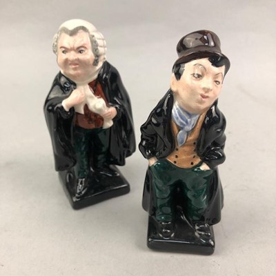 Lot 386 - A ROYAL FIGURE OF ARTFUL DODGER AND ANOTHER OF BUZFUZ