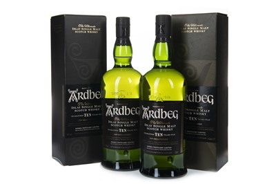 Lot 364 - TWO LITRES OF ARDBEG AGED 10 YEARS
