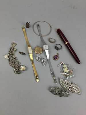 Lot 178 - A LOT OF JEWELLERY AND WATCHES