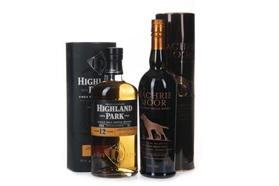 Lot 369 - ARRAN MACHRIE MOOR 4TH EDITION AND HIGHLAND PARK AGED 12 YEARS