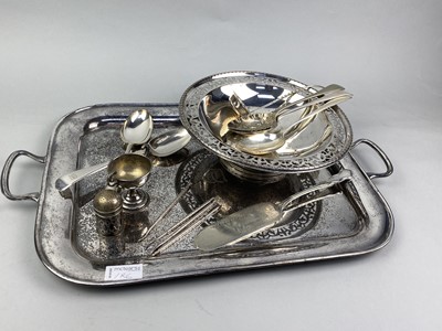 Lot 186 - A LOT OF SILVER PLATED WARE