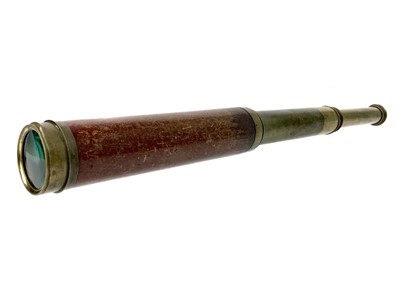 Lot 1118 - A TELESCOPE BY T. HARRIS AND SON