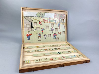 Lot 439 - A VINTAGE PSYCHIATRIC ASSESSMENT PUZZLE