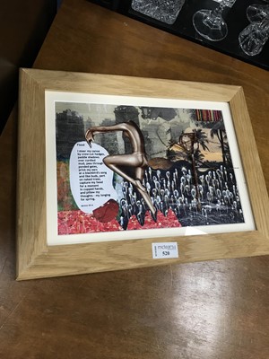 Lot 520 - A SURREALIST COLLAGE BY DERENZ