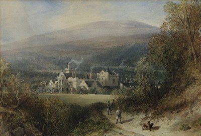 Lot 106 - BALMORAL CASTLE, A WATERCOLOUR BY WILLIAM WYLD
