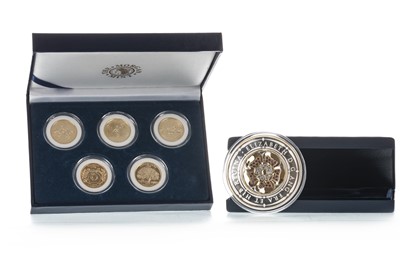 Lot 49 - TWO SILVER COMMEMORATIVE COIN SETS