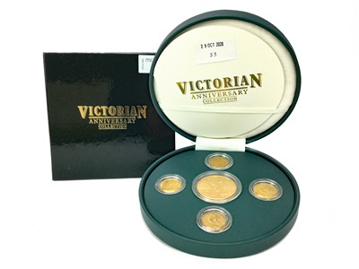 Lot 53 - THE VICTORIAN ANNIVERSARY COLLECTION FIVE COIN SET