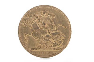 Lot 63 - A GEORGE V (1910 - 1936) GOLD SOVEREIGN DATED 1912
