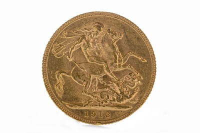 Lot 68 - A GEORGE V (1910 - 1936) GOLD SOVEREIGN DATED 1913