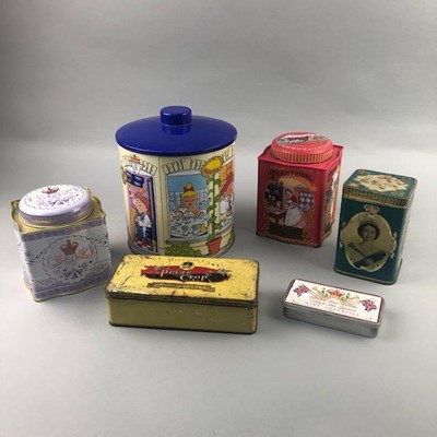 Lot 128 - A LOT OF BISCUIT AND OTHER TINS