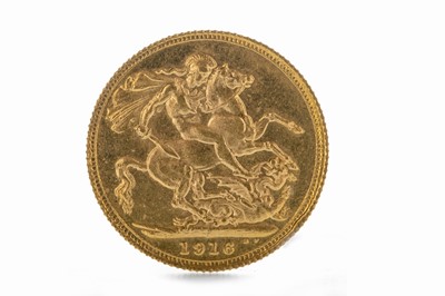 Lot 72 - A GEORGE V (1910 - 1936) GOLD SOVEREIGN DATED 1916