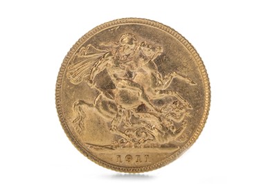 Lot 80 - A GEORGE V (1910 - 1936) GOLD SOVEREIGN DATED 1911