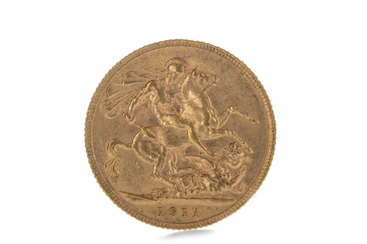 Lot 127 - A GEORGE V (1910 - 1936) GOLD SOVEREIGN DATED  1911