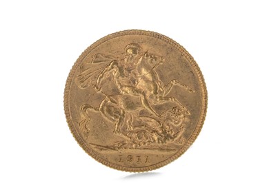 Lot 127 - A GEORGE V (1910 - 1936) GOLD SOVEREIGN DATED  1911