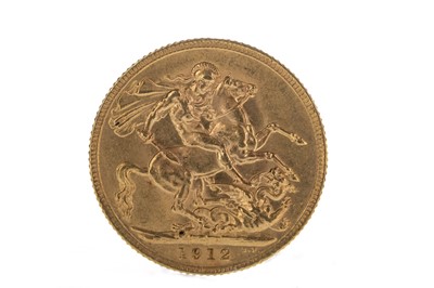 Lot 130 - A GEORGE V (1910 - 1936) GOLD SOVEREIGN DATED 1912