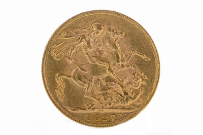 Lot 140 - A GEORGE V (1910 - 1936) GOLD SOVEREIGN DATED 1927