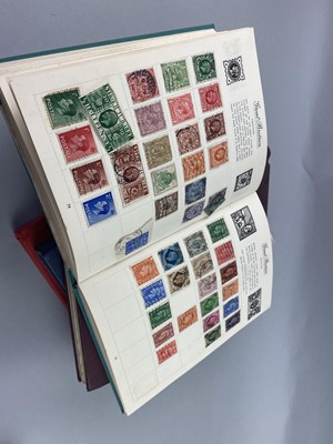 Lot 65 - A COLLECTION OF STAMP ALBUMS