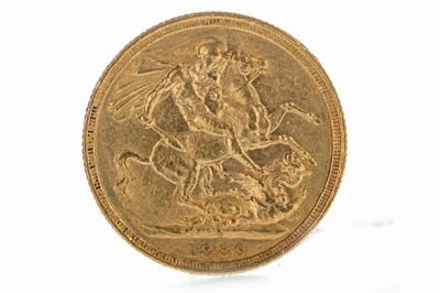 Lot 145 - A QUEEN VICTORIA (1837 - 1901) GOLD SOVEREIGN DATED 1889