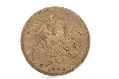 Lot 152 - A QUEEN VICTORIA (1837 - 1901) GOLD SOVEREIGN DATED 1894