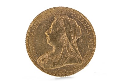 Lot 160 - A QUEEN VICTORIA (1837 - 1901) GOLD SOVEREIGN DATED 1901