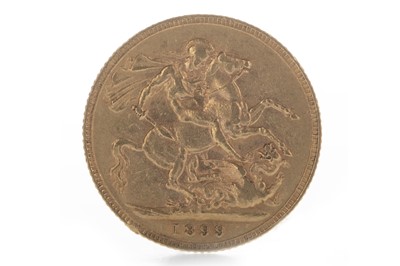 Lot 163 - A QUEEN VICTORIA (1837 - 1901) GOLD SOVEREIGN DATED 1899