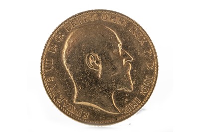 Lot 169 - AN EDWARD VII (1901 - 1910) GOLD SOVEREIGN DATED 1906