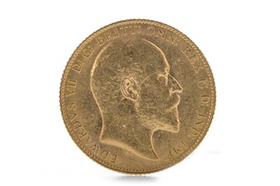 Lot 172 - AN EDWARD VII (1901 - 1910) GOLD SOVEREIGN DATED 1908