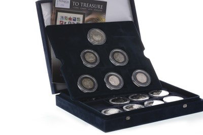 Lot 190 - THE LONDON 2012 CUPRO NICKEL FIFTY PENCE SPORTS COLLECTION