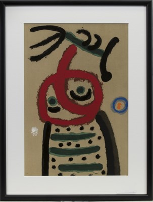 Lot 74 - SEVEN ABSTRACT LITHOGRAPHS BY JOAN MIRO
