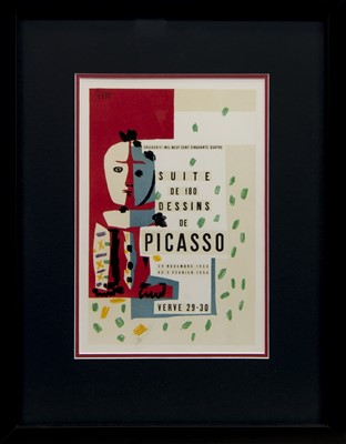 Lot 526 - COVER FOR VERVE, A LITHOGRAPH AFTER PABLO PICASSO