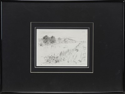 Lot 523 - SKETCHING NO 1, AN ETCHING BY JAMES ABBOTT MCNEILL WHISTLER