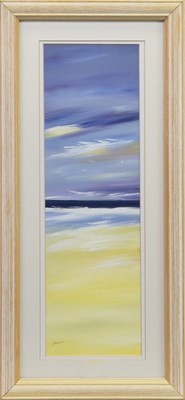 Lot 801 - SEASCAPE II, AN OIL BY LILLIAS BLACKIE