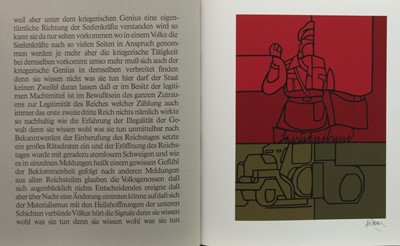 Lot 473 - HELMUT HEIßENBüTTEL DAS REIGH, AN ARTIST BOOK WITH SERIOGRAPHS BY VALERIO ADAMI