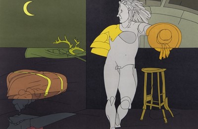 Lot 853 - PIROSMANI/THE MELANCHOLY, AFTER VALERIO ADAMI