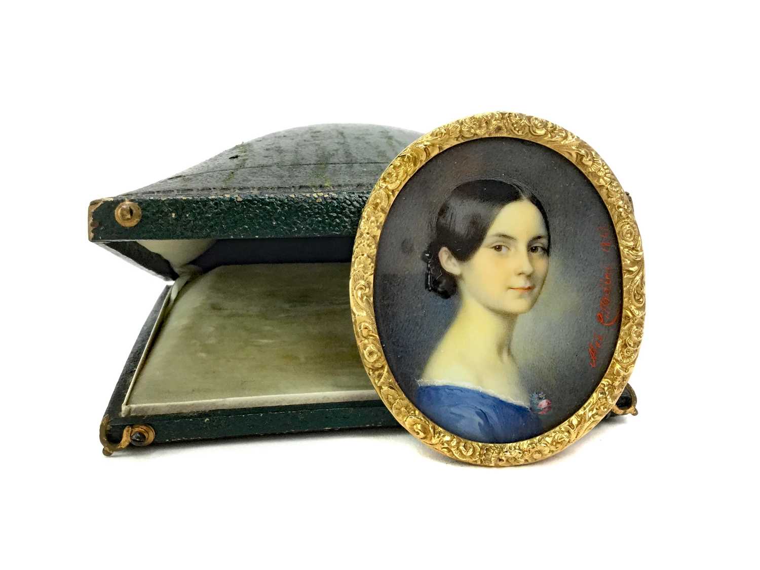 Lot 1336 - PORTRAIT OF LYDIA M FRASER, BY ALESSANDRO CITTADINI