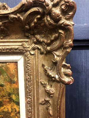 Lot 101 - THE HEDGEHOG, AN OIL BY WILLIAM STEWART MACGEORGE