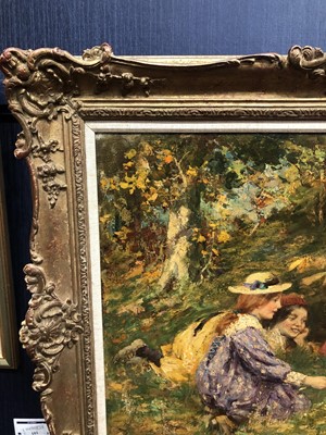 Lot 101 - THE HEDGEHOG, AN OIL BY WILLIAM STEWART MACGEORGE