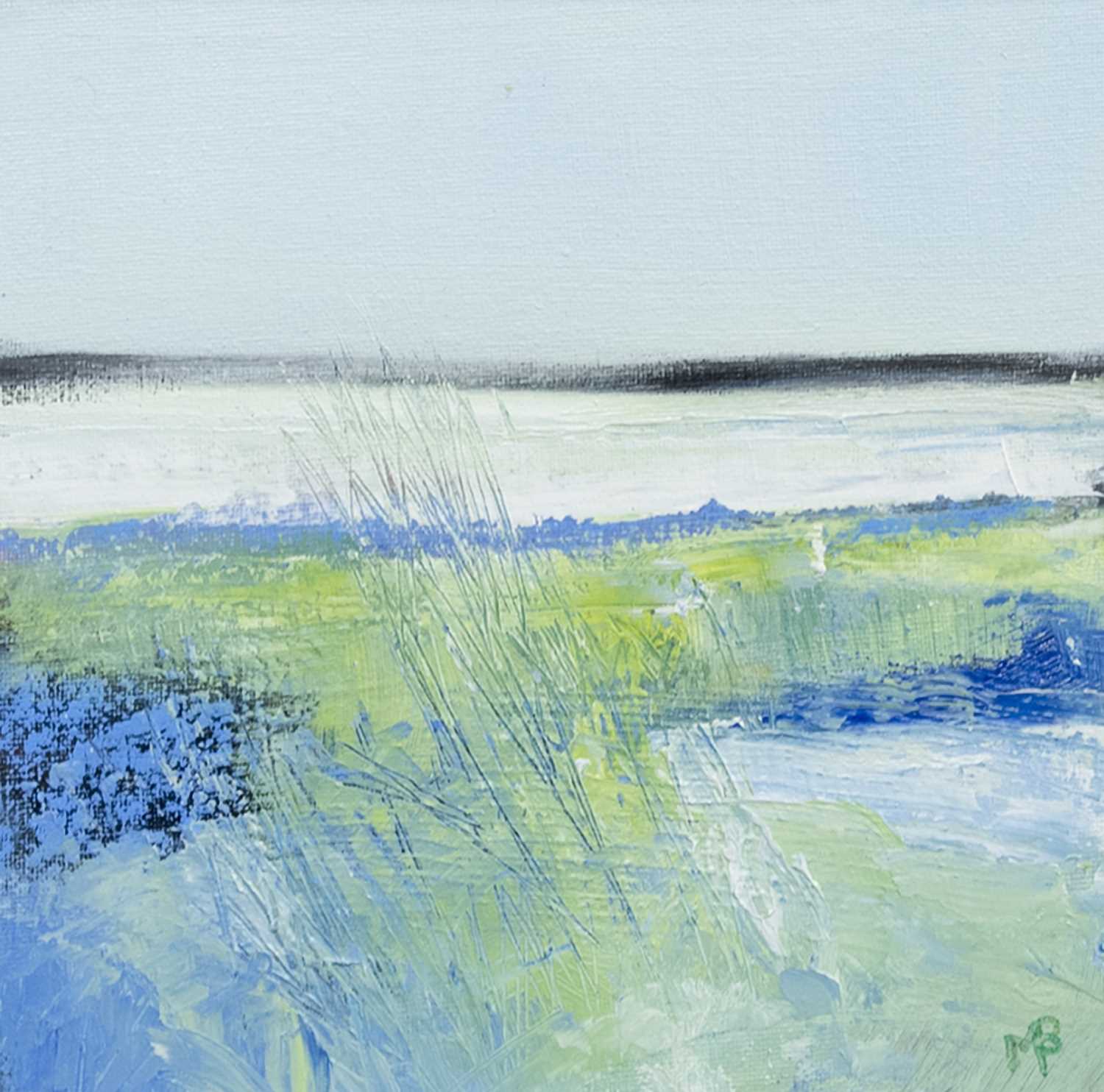 Lot 588 - WAVING IN THE WIND, A MIXED MEDIA BY MAY BYRNE