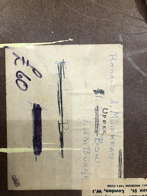 Lot 602 - FLOWER PIECE, AN ACRYLIC BY RONALD A MUIRHEAD