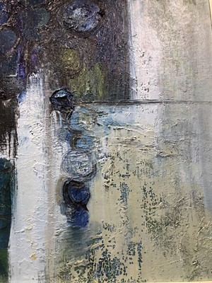 Lot 430 - AN ABSTRACT OIL BY FREIDA EWART SCOTT