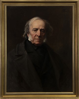 Lot 83 - PORTRAIT OF REV DR JOHN JAMES BONAR, AN OIL BY SIR GEORGE REID