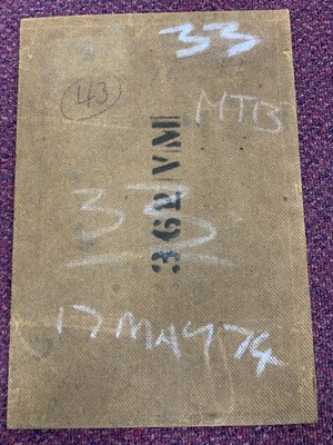 Lot 115 - RED GOBLET, A GOUACHE BY MORRIS COLE GRAVES