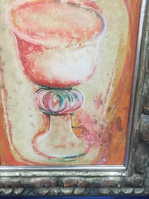 Lot 115 - RED GOBLET, A GOUACHE BY MORRIS COLE GRAVES