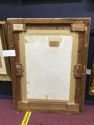 Lot 129 - CHRYSANTHEMUMS, AN OIL BY CHARLES MURRAY