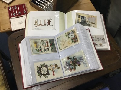 Lot 111 - A COLLECTION OF FOUR POSTCARD ALBUMS