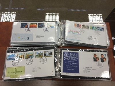 Lot 1351 - A LOT OF TWELVE ALBUMS OF FIRST DAY COVERS