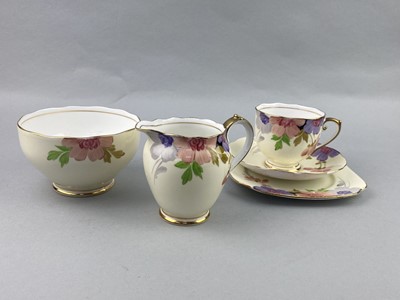 Lot 52 - A ROSLYN TEA SERVICE AND A PARAGON COFFEE SERVICE