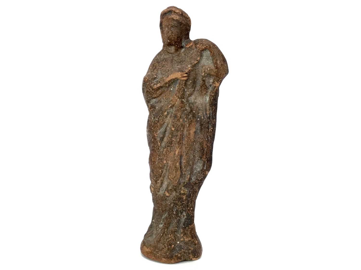 Lot 1325 - AN ANCIENT GREEK FIGURE OF A LADY